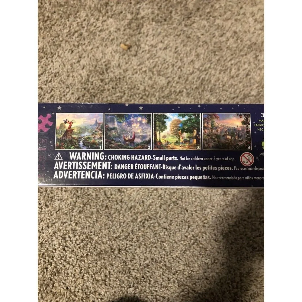 Disney - Thomas Kinkade Jigsaw puzzles 4 in 1 Multipack (4) 500 pc puzzles New